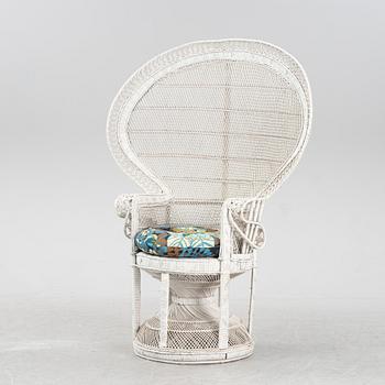 An armchair, 'Peacock chair', 1970's.