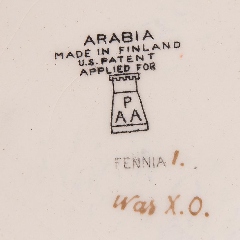 MALJAKKO, keramiikkaa, Fennia-sarjaa, Arabia 1917-1927.