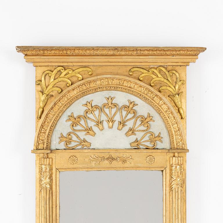 An Swedish Empire mirror, early 20th Century.