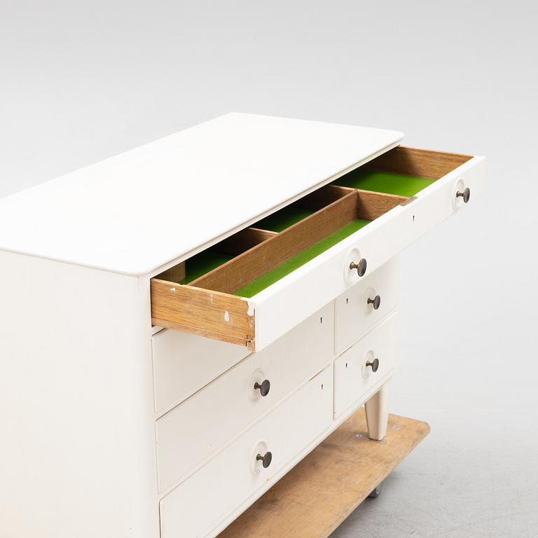 Axel Larsson, a painted dresser, Svenska Möbelfabrikerna Bodafors, Sweden 1940's.
