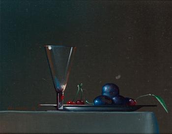 Jan Palmu, oil on canvas, signed and dated -90.