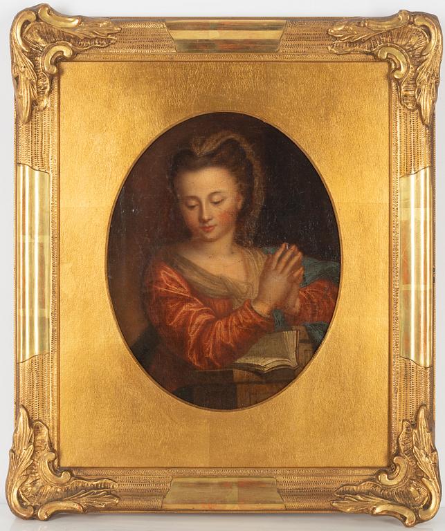 Jean-Baptiste Santerre, follower of, Lady Portrait.