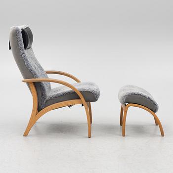 Armchair with footstool, "Delta Adventure", Brunstad AS, Norway.