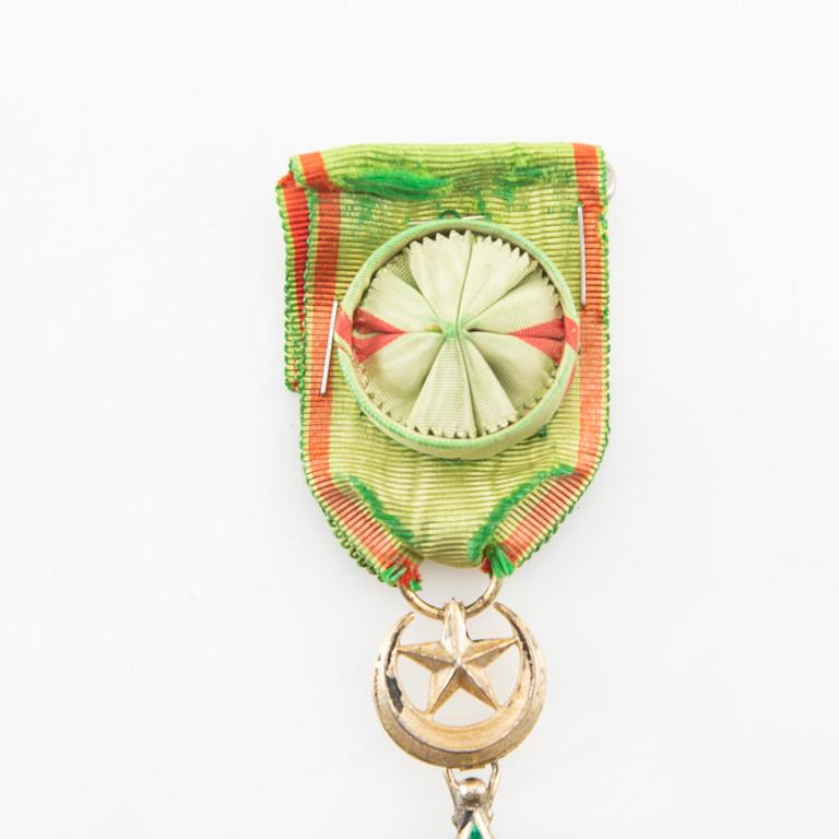 Medal, Order of Osmanieh 4th class, Ottoman Empire 1867-1922.