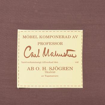 FÅTÖLJER,  ett par. "Samsas", Carl Malmsten.
