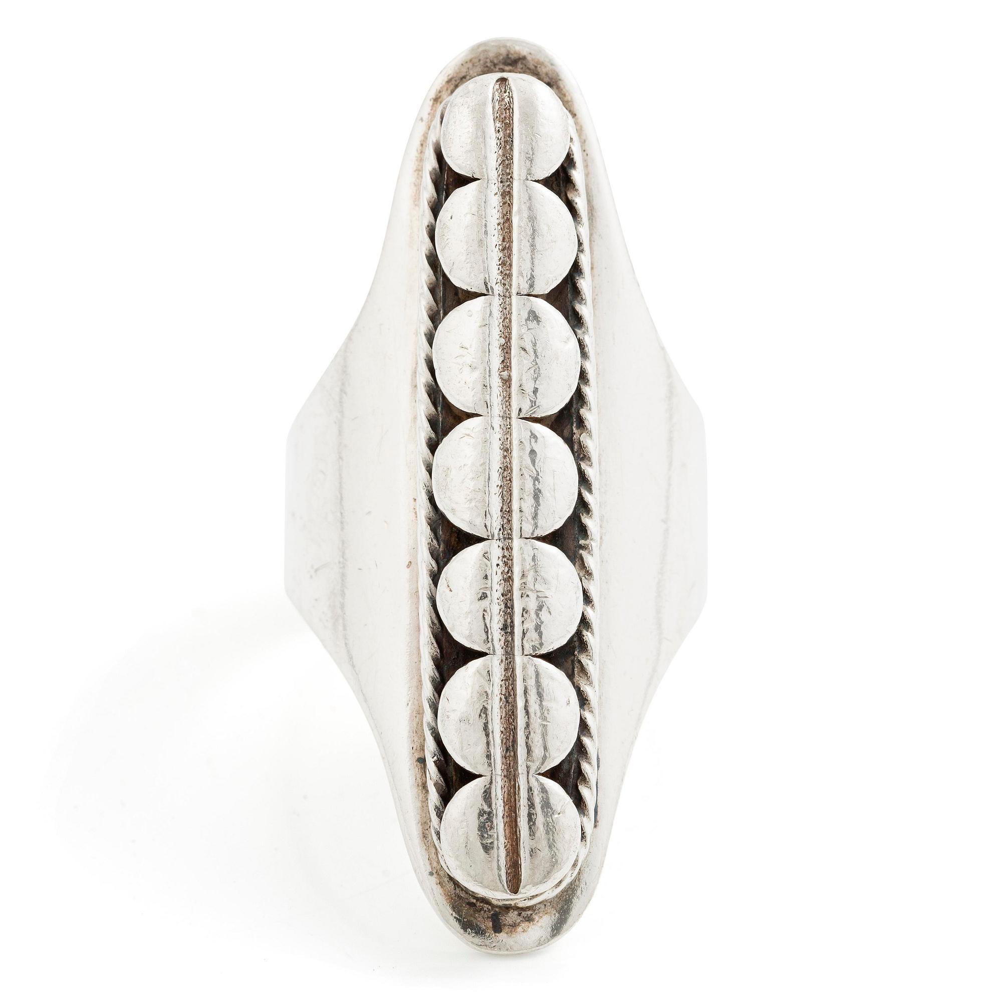 Rosa Taikon and Bernd Janusch, ring, silver, Stockholm.