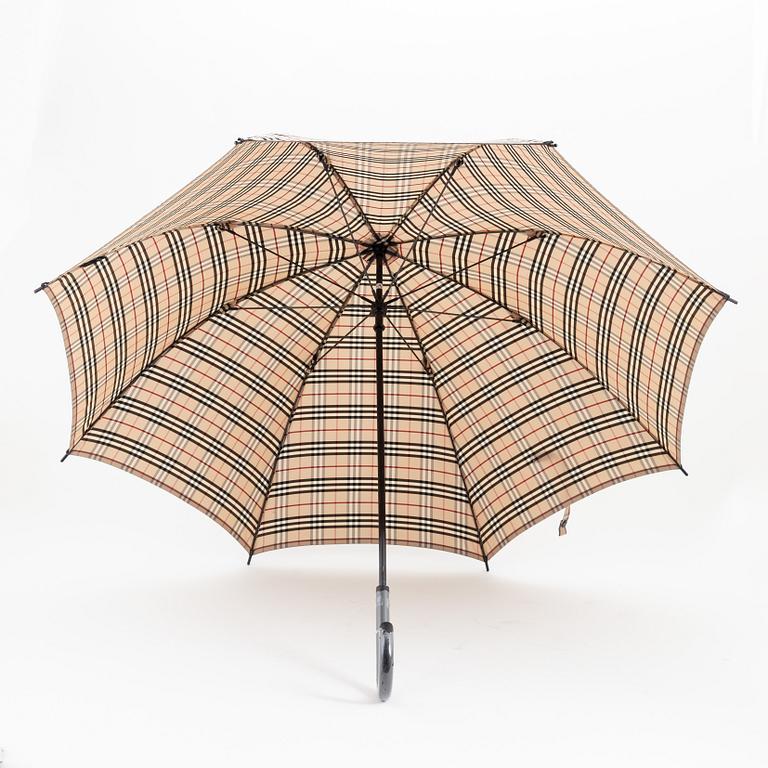 Burberry, umbrella.