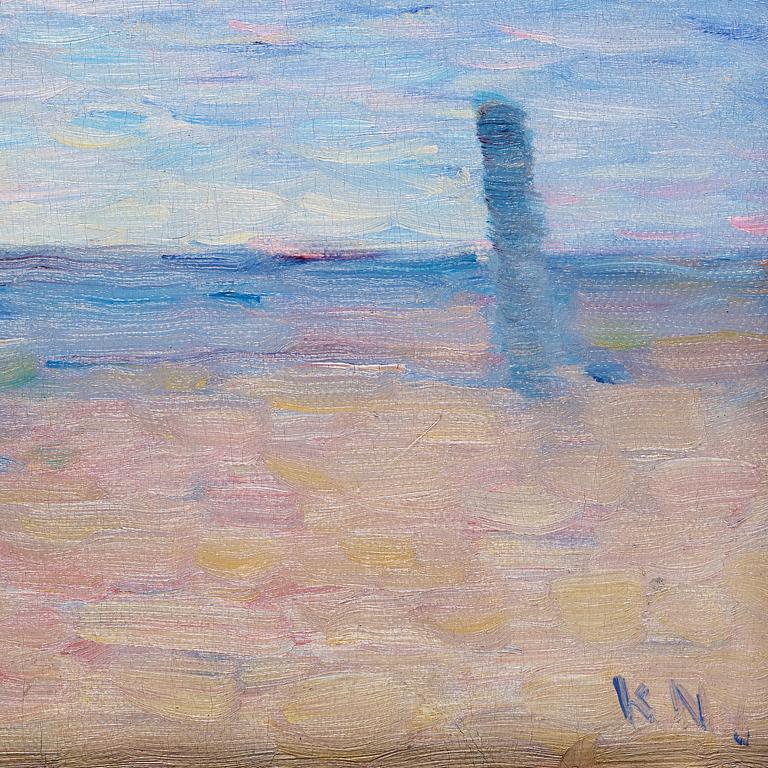 Karl Nordström, Scene from the coast.