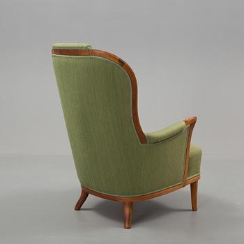 CARL MALMSTEN, lounge chair, "Vår fru", AB OH Sjögren, Tranås, second half of the 20th century.