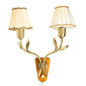 Harald Notini, a wall lamp model 8651, Arvid Böhlmarks Lampfabrik, Stockholm, 1940s.