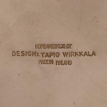 Tapio Wirkkala, A 3-piece serving ware "Cumulus" made to order for Finnair, Kultakeskus (Hopeakeskus). Designed in 1968.