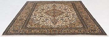 Carpet, Keshan, approx. 350 x 242 cm.