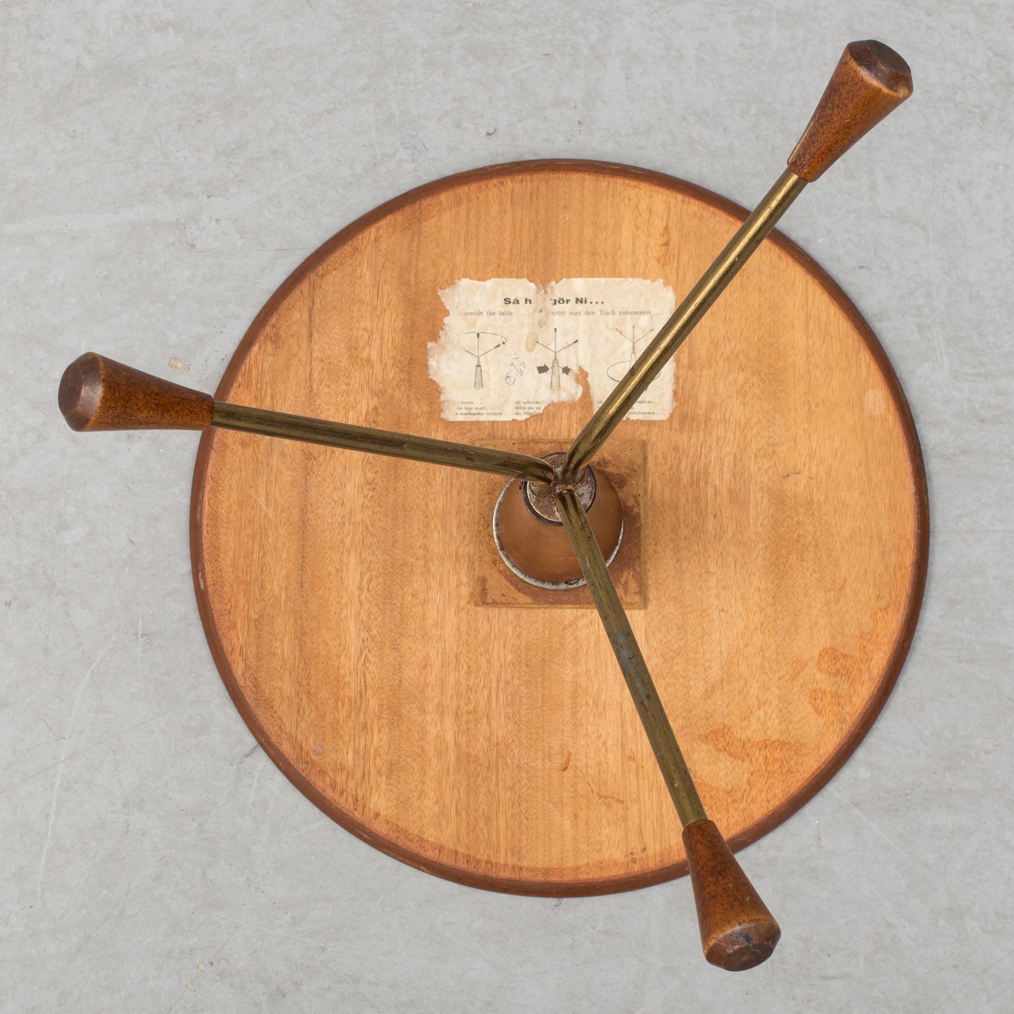 A 1950/60s table by Albert Larsson, Tibro.