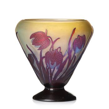 35. Emile Gallé, vas, överfångsglas, Nancy, Frankrike, Art Nouveau.