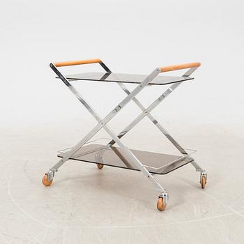 Serving cart late 20th century.