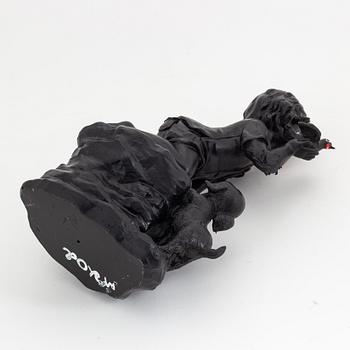 Makode Linde, skulptur, signerad, utförd 2008.