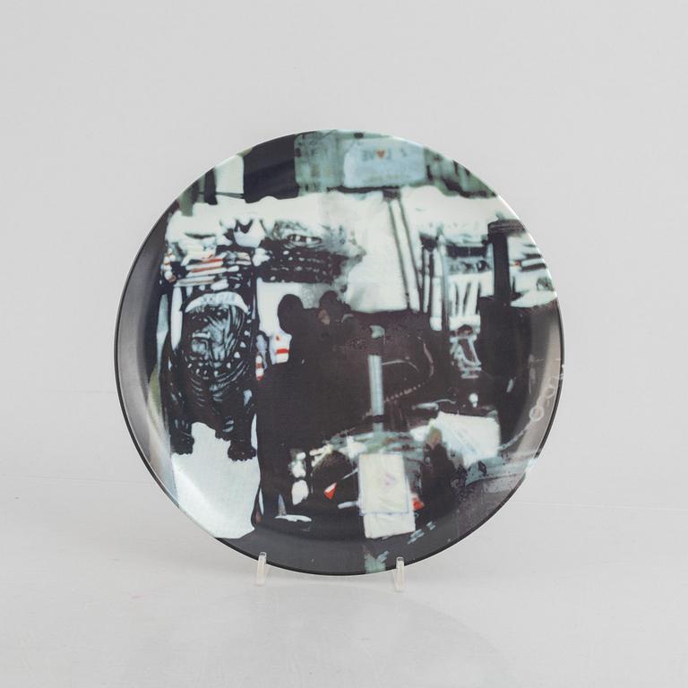 Robert Rauschenberg, tallrikar, 5 st, exclusive edition för Guggenheim Museum, USA, 1997.