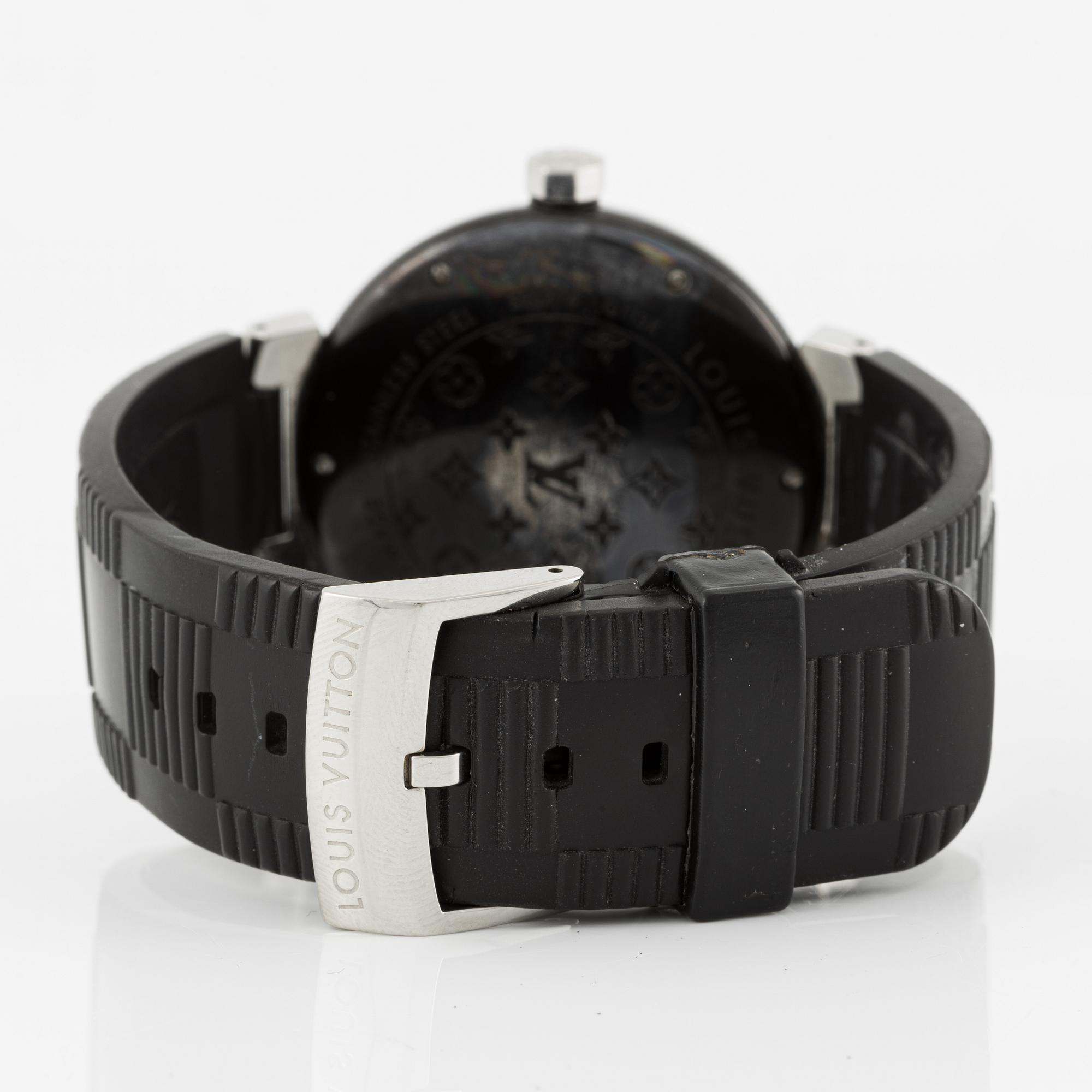Louis Vuitton, Tambour GMT, armbandsur, 41,5 mm.