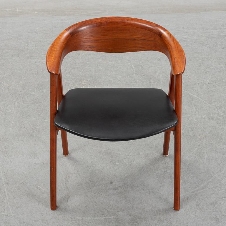 Erik Kirkegaard, a 1960's teak stool.