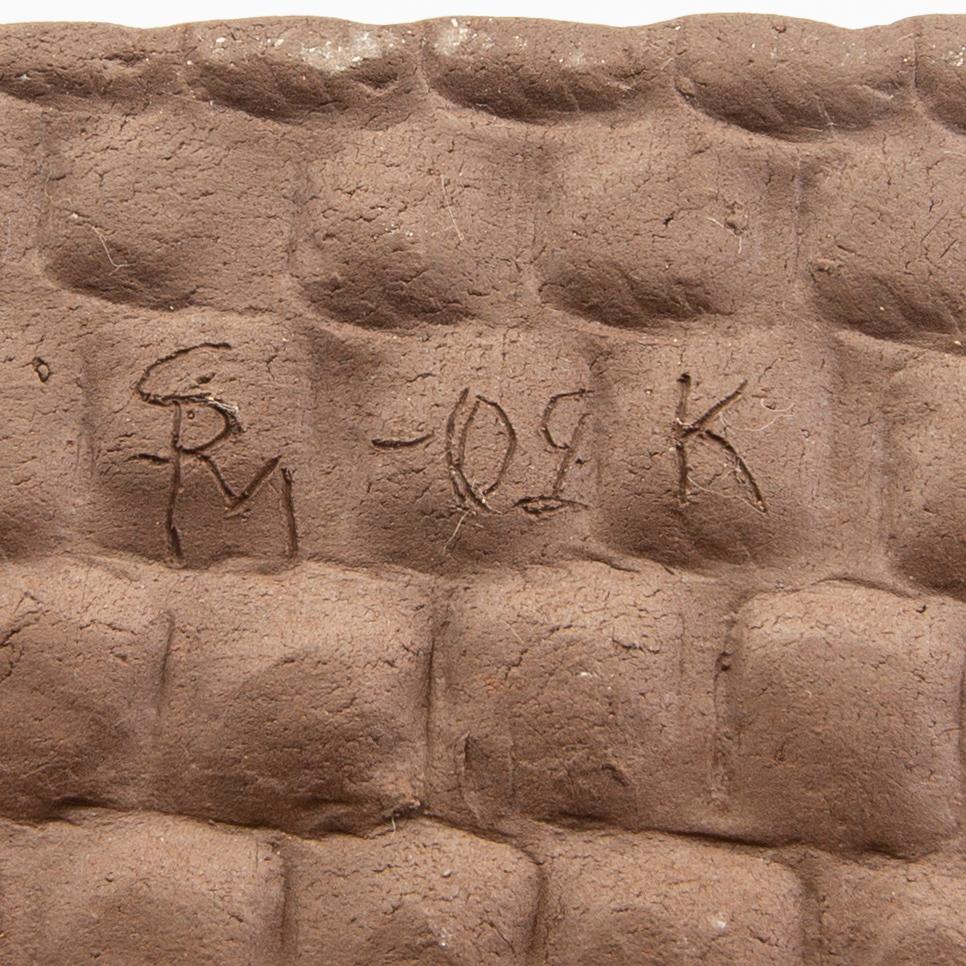 Signe Persson-Melin, a set of two signed and dated  02 earthenware bowls.