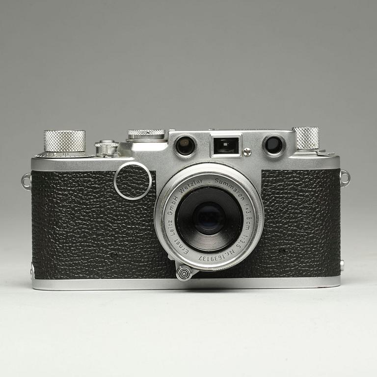 KAMERA, Leica IIf, Nr. 787931. Weitzlar, Tyskland, 1955.