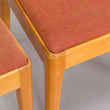 Aino Aalto, Four 1940s chairs for O.Y. Huonekalu-ja Rakennustyötehdas A.B.