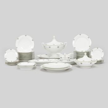 An early 20th century 47-piece porcelain service, Haas Czizek.