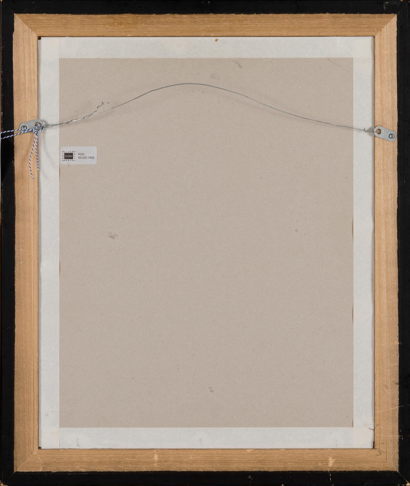 TAPANI RAITTILA, pastelli ja vesiväri, signeerattu ja päivätty 1994.