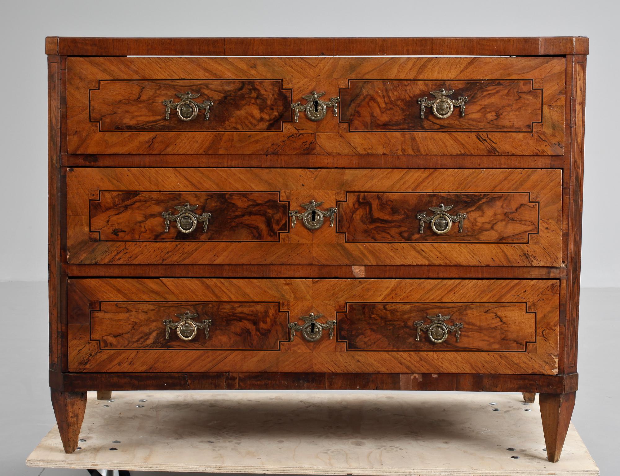 BYRÅ, senbarock, troligen nordtyskland, 1700-tal.