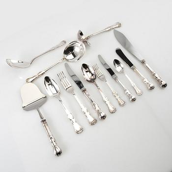 Cutlery 91 dlr "Prince Albert" silver GAB Eskilstuna 1976-1996.