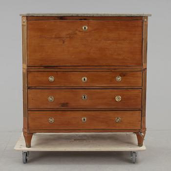 CHIFFONJÉ, Lars Almgren (mästare i Stockholm 1770-1795), tillskriven. Sengustaviansk.