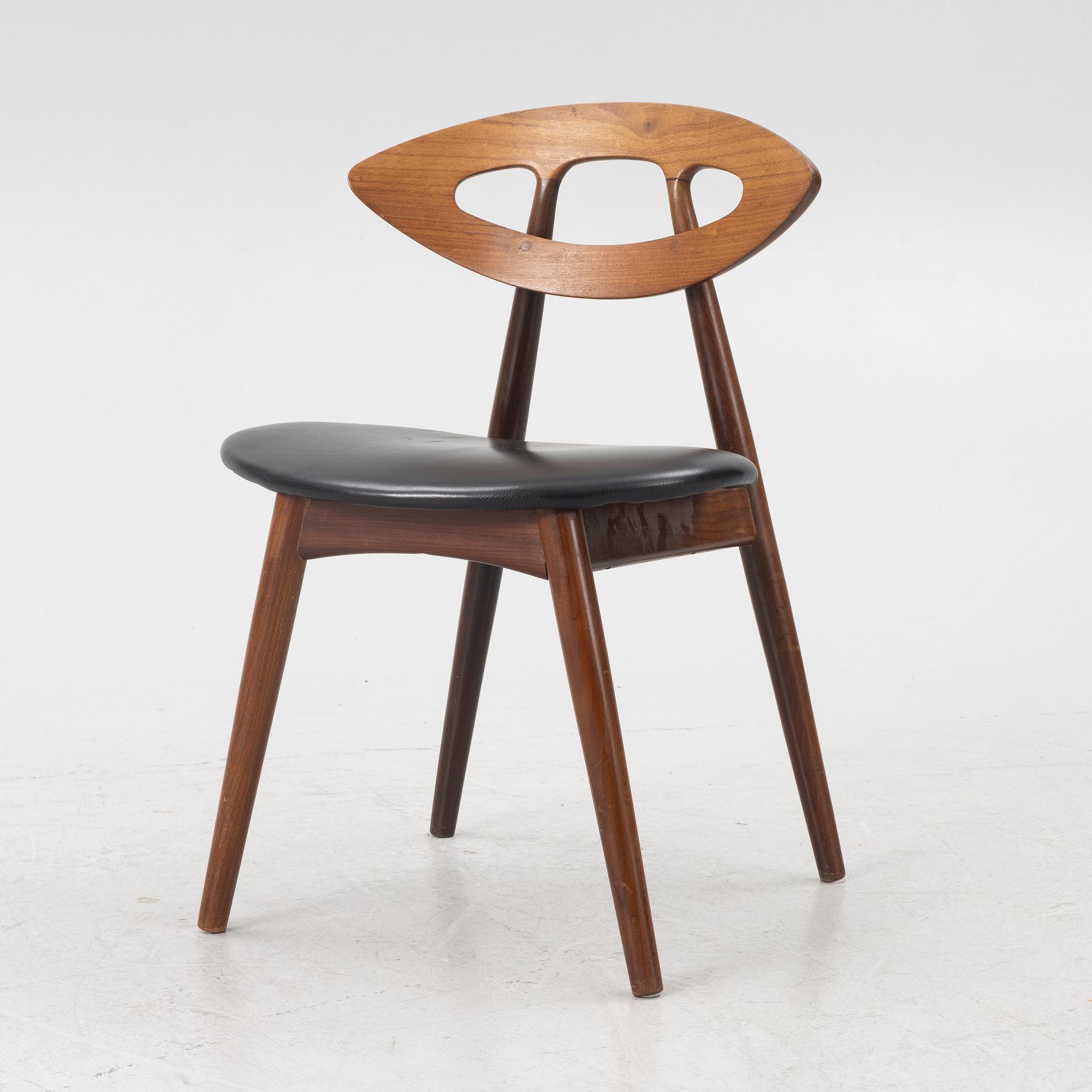 Ejvind A. Johansson, an 'Eye chair', Ivan Gern Møbelfabrik, Denmark, 1960's.