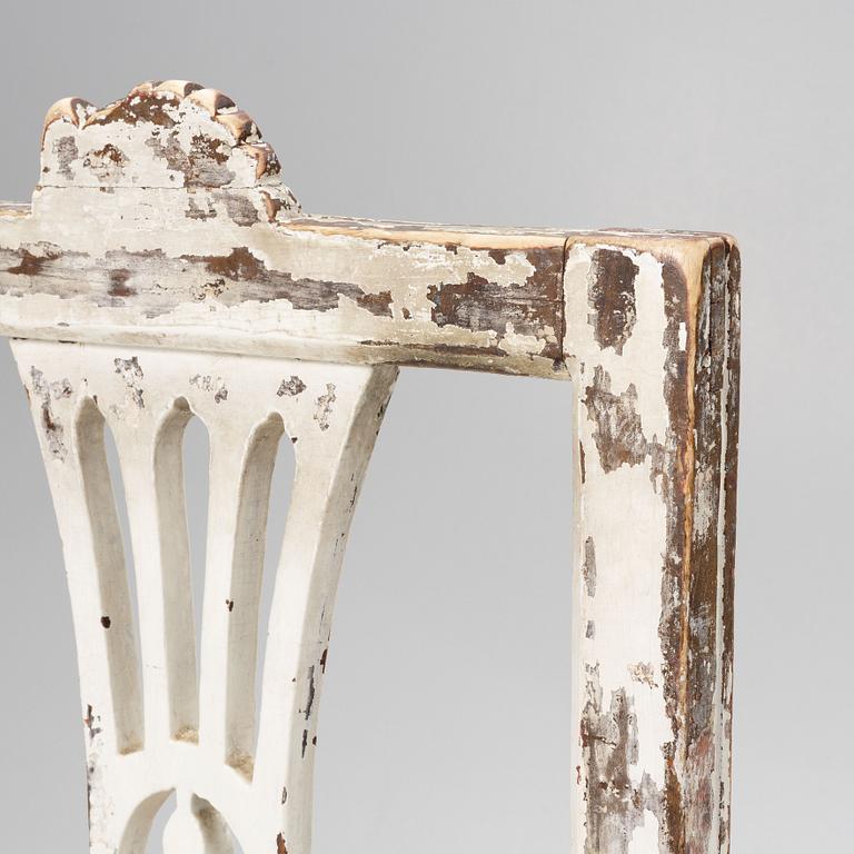 Stolar, 4 st, Lindome, 1700-talets slut, Sengustavianska.