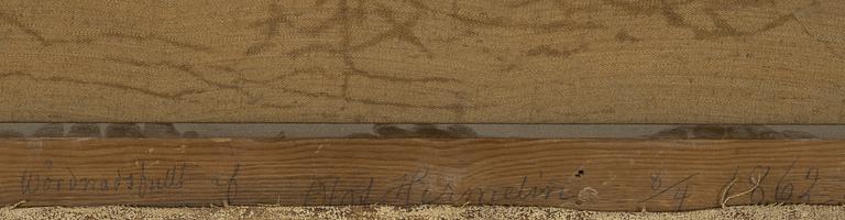 Swedish artist, 19th Century, oil on canvas.