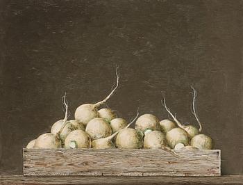 47. Philip von Schantz, Still life with turnips.