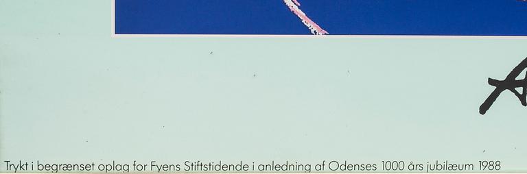 ANDY WARHOL, efter, affisch.