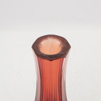 Jan & Berit Johansson, vases/decanter 5 pcs glass.
