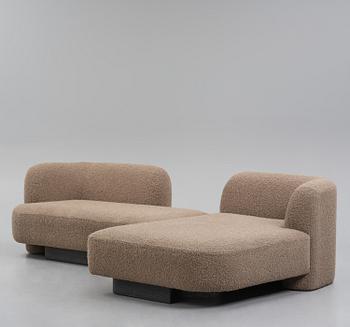 Christophe Delcourt, sofa "Pop", Delcourt Collection, France, contemporary production.