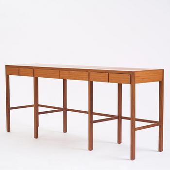 Nordiska Kompaniet, a sideboard with tables and a serving trolley, Sweden 1950s.
