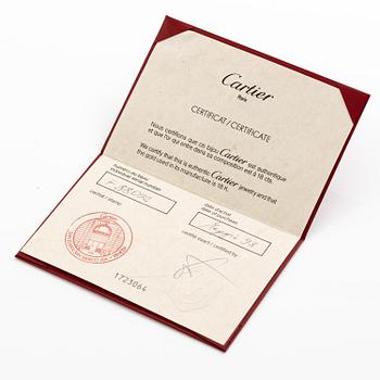 Cartier ett par örhängen "Trinity" 18K guld i tre färger.