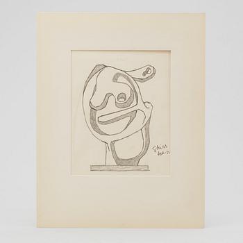 LARS ENGLUND, Pencil, signed and dated -51.