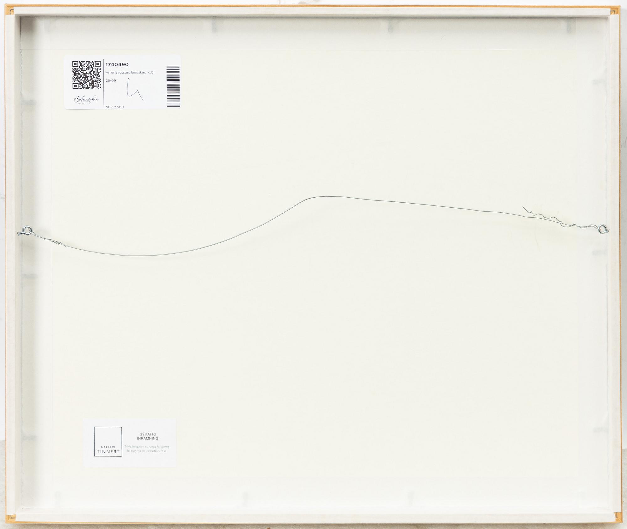 Arne Isacsson, Landscape.