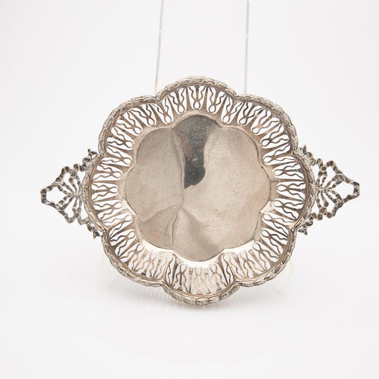Bowl, silver, Birmingham, 1914.