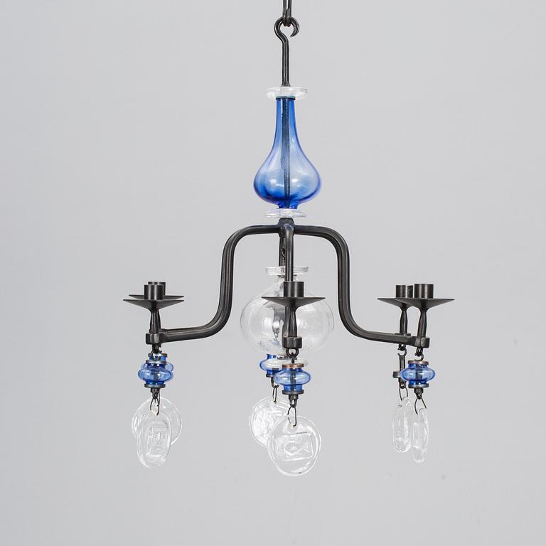 LJUSKRONA, Erik Höglund, Kosta smide och glas, 1900-talets senare del.