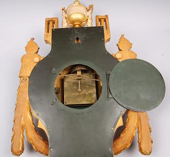 VÄGGPENDYL, gustaviansk stil, tidigt 1900-tal.