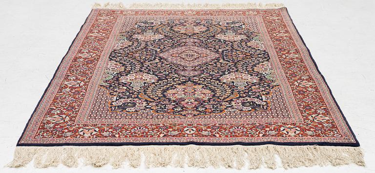 Rug, Keshan, approx. 210 x 140 cm,