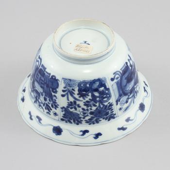 SKÅL, porslin, Kina, Kangxi (1662-1722).