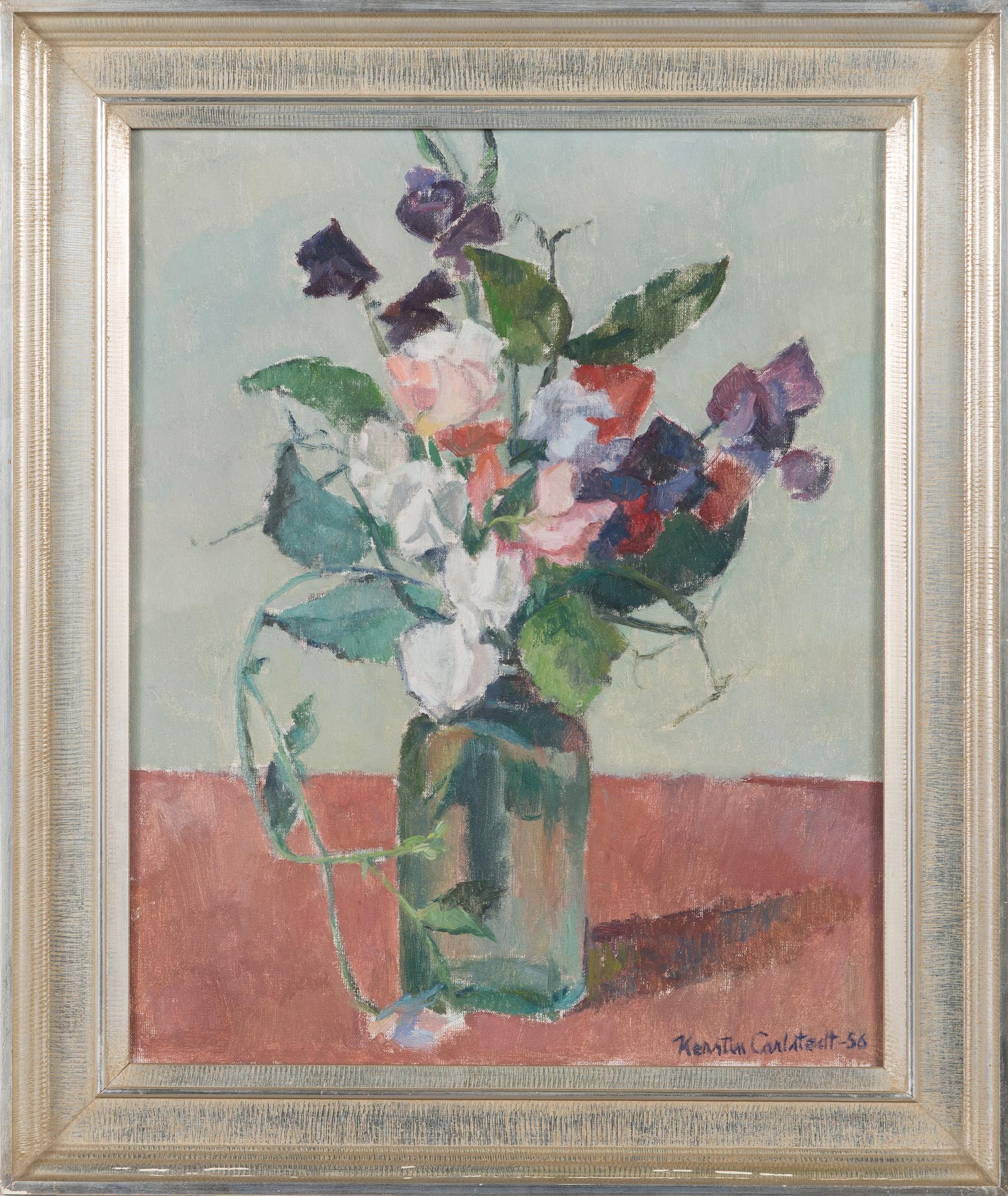 KERSTIN CARLSTEDT, oil on canvas, signed and dated-56.