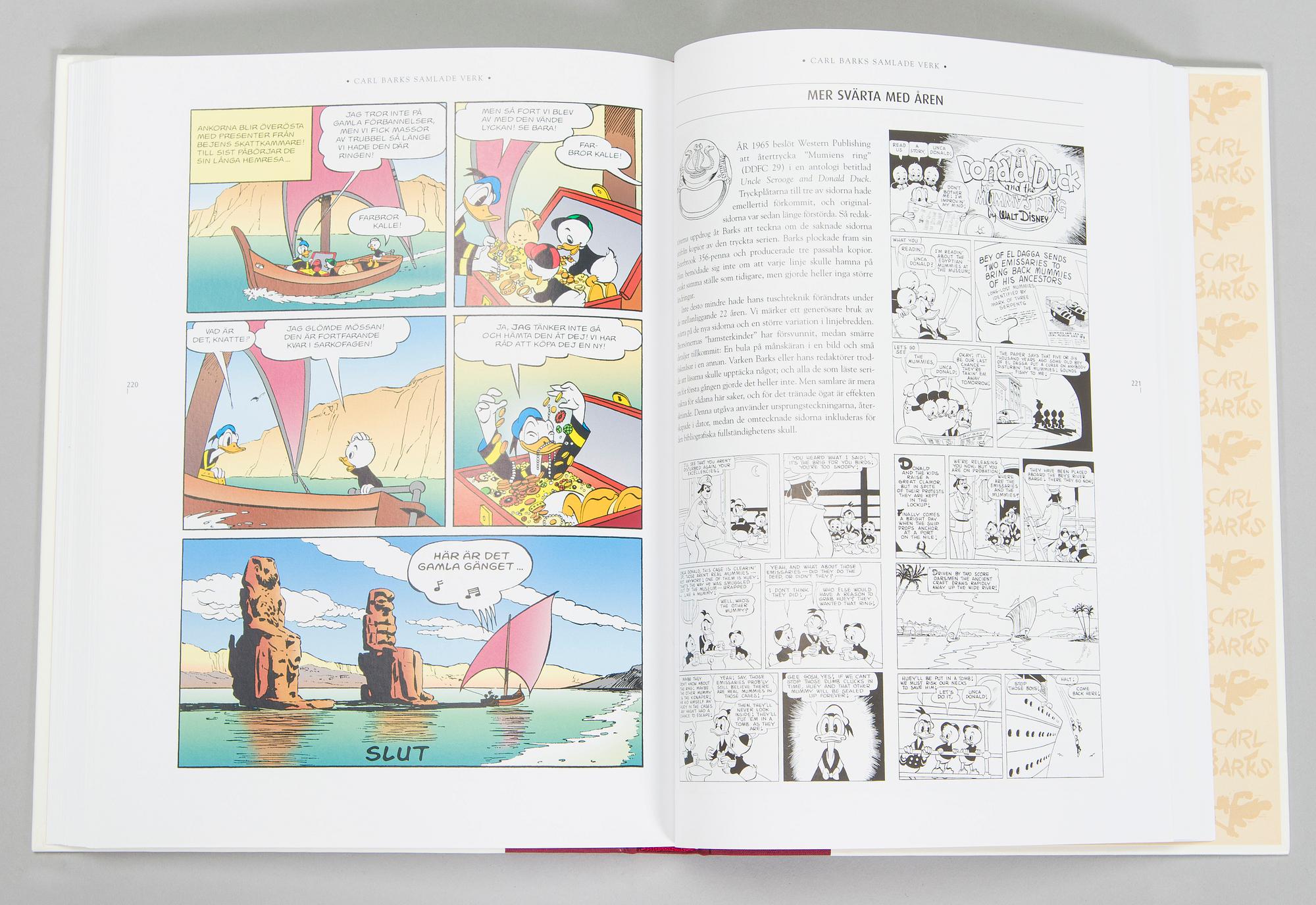 Carl Barks, "Carl Barks' Collected Works", 30 volumes, Egmont Publishing 2005-2008.