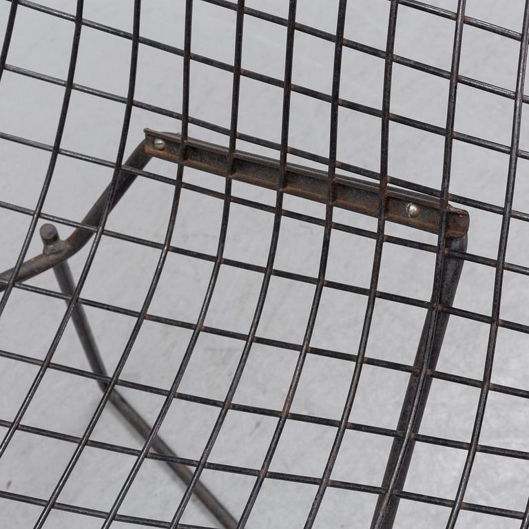 Harry Bertoia, fåtölj, "Diamond Chair", 1900-talets andra hälft.